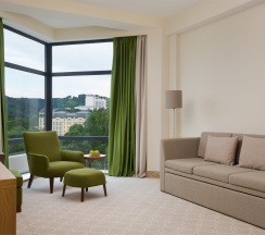 Люкс с видом на сад в Green Resort