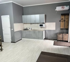Апартаменты студия с 1 двуспальной кроватью #1 в Art-hotel Nataliia (Арт Наталия) на улице Сергиевская