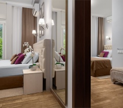 APART DOUBLE LUX (2 спальни КОННЕКТ) до 5 гостей в Park & House Hotel