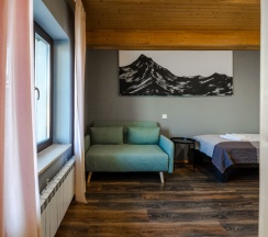 Двухместный номер с выходом на террасу в Bay house