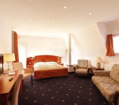 Двухместный номер Standard двуспальная кровать в Hotel Preuss im Dammtorpalais