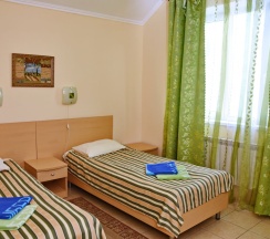 Двухместный полулюкс двуспальная кровать в Глафировка лэнд