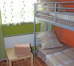 Кровать в общем номере в Skyrooms