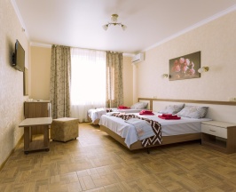 3-местный номер стандарт без балкона в ТриО