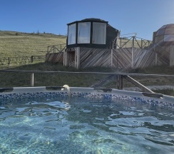 Купол с панорамной беседкой в Воробьевы горы на Байкале