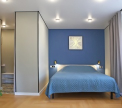Двухместные апартаменты c 1 комнатой (двуспальная кровать) в Квартира Ваши Апартаменты у Южного Вокзала