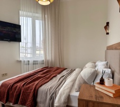 Современная студия №31 в центре Махачкалы – комфорт и удобство рядом! в Как дома 05