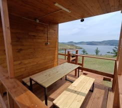 Домик на четверых с панорамным видом в ЭкоАура