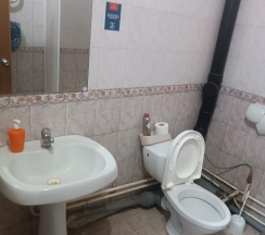 Кровать в 6-местном общем номере в Smart Hotel KDO Калуга