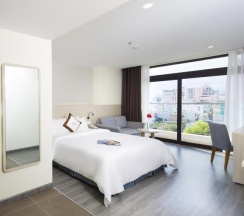 Двухместный номер Deluxe двуспальная кровать в Stella Maris Nha Trang Hotel