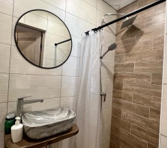 2-местный номер улучшенный комфорт с 1 двуспальной кроватью в Архыз-resort