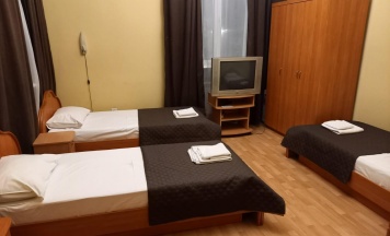 Номер стандарт с 3 односпальными кроватями в Smart Hotel KDO Калининград