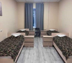 Кровать в 4-местном общем номере 5-ой категории в Звенигородский