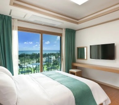 Двухместный номер Standard Цокольный этаж 2 отдельные кровати в Familia Hotel Jeju