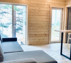 База "У Плотника" Коттедж 6+2 на скале в У плотника