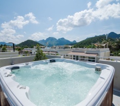 Вилла Superior с 2 комнатами с красивым видом из окна в Отель The Oriental Beach Pearl