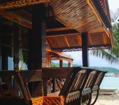 Бунгало seafront в Phi Phi Sand Sea View Resort