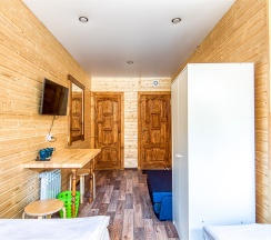 Стандарт с двумя кроватями(цоколь) в Кунак