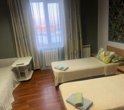 Кровать в общем номере в Хостел ДВ