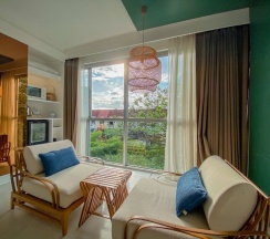 Двухместный семейный номер Deluxe с видом на горы в Sino House Phuket Hotel