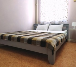 Небольшой с 1 двуспальной кроватью в Hostel Vega