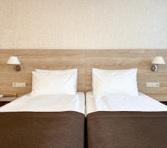 "Стандарт" Стандартный трехместный номер с 2 отдельными кроватями и дополнительным местом в Диона