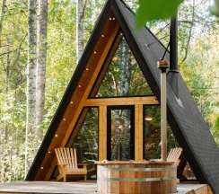 Коттедж Standard с красивым видом из окна в Deep Lake House
