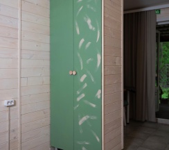 Комната комфорт с 2 односпальными кроватями в Лукоморье