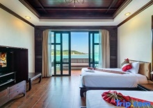 Двухместный люкс Deluxe двуспальная кровать в Racha Kiri Resort and Spa Khanom