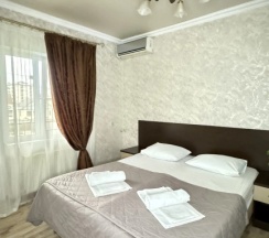 Двухместный номер Standard с балконом и с красивым видом из окна двуспальная кровать в Тропики