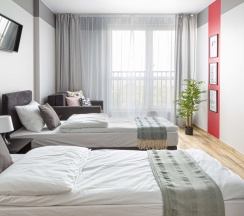 Апартаменты Стандартные 2 отдельные кровати в Апарт-отель Nordy Homes Minsk