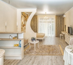 Апартаменты-студио с балконом для четверых в Лиенталь