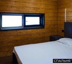Большой дом на 2 спальни с камином, сауной и чаном (6+2) в Карелия парк