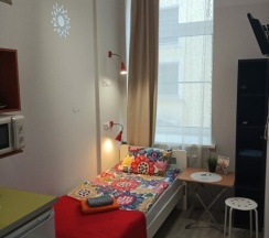 Одноместный номер с видом в тихий двор №4 в Boho Life Nevsky