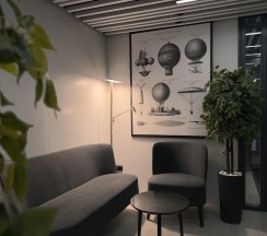 1-комнатные апартаменты улучшенные №114 в Hugge Place