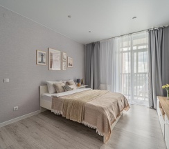 1-комнатные апартаменты стандарт в Лайт Апартаменты на переулке Шаронова 31