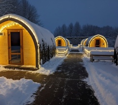 Глэмпинг с кондиционером в Ок-река