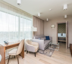 Апартаменты 1 спальня+1 спальня коннект в Intermark Residence