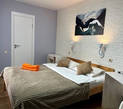 Двухместный номер с одной большой кроватью (DBL) в Riverside Hotel