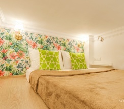 Двухуровневая студия двухместная без окна в Sokroma Фонтанный дом