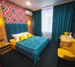 DELUXE двухместный с 1 большой кроватью в Ангара