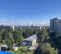 Двухместные апартаменты (двуспальная кровать) в Апартаменты дизайнерские Лофт с видом на город