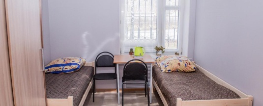 Номер эконом с 2 односпальными кроватями в Гранд