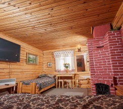 Домик с камином в Парк-отель
