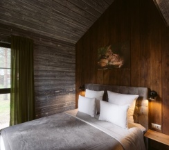 Дом с камином, сауной и купелью (до 8 гостей) ТРООДОС в Berloga Country Resort