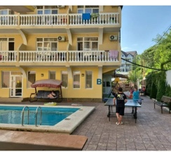 Семейный  с балконом  видом на море и бассейн в Aqualife