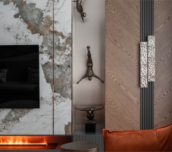 Трехкомнатный апартамент Luxury Dubai с двумя спальнями в Real Apartments Sochi
