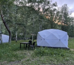Палатка с 1 двухспальной кроватью на 2 береговой линии в Иткая
