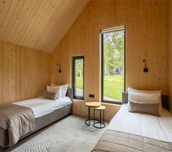 Вилла одноэтажная с 2 спальнями (с плитой) в Marja Villas&SPA