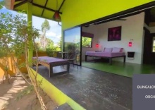 Двухместное семейное бунгало двуспальная кровать в The Jade Cottages Koh Samui